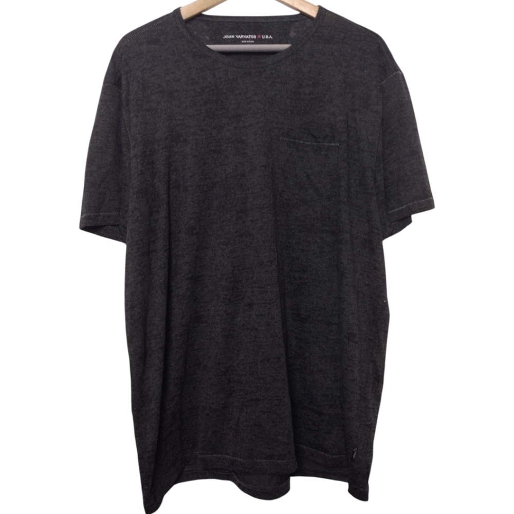 John Varvatos Burnout Pocket T-Shirt